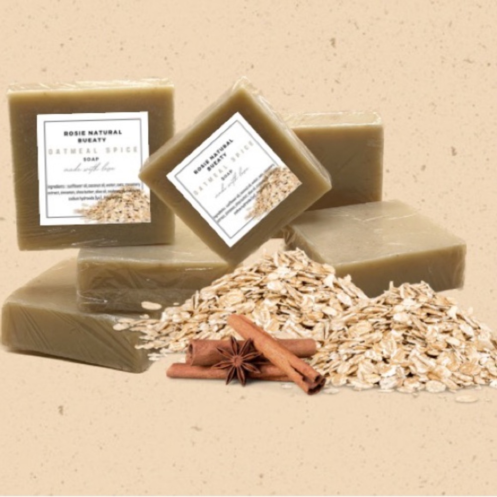 Oatmeal Spice handmade Soap